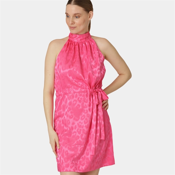 Karmamia Constance Kjole, Pink Leo Jacquard